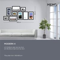 Bộ khung ảnh treo tường Memo: 20. MODERN 4