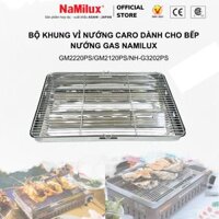 Bộ Khung Có Kèm Vỉ Nướng Inox Dùng Cho Các Loại Bếp Nướng NaMilux GM2120PSGM2520PSGM2220PSGM3053PF - Hàng Chính Hãng