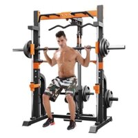 Bộ khung gánh tạ đa năng K8 rack,gánh tạ đòn,Squat đa năng điều chỉnh (chưa kèm tạ,ghế)