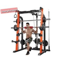 Bộ khung gánh tạ đa năng Kuzasa K9 kèm ghế và găng tay tập tạ