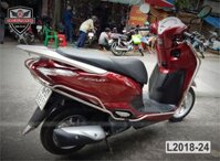 Bộ khung inox bảo vệ xe Lead 2018