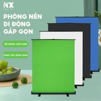 Bộ Khung Phông Xanh Tách Nền Di Động Gấp Gọn, Setup Nhanh, Thao Tác Đơn Giản 1.5x2m