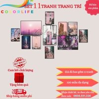 Bộ Khung Tranh Ảnh Treo Dán Tường Đẹp Decor Trang Trí Phòng Khách - Phòng Ngủ -Nhà Cửa- KA2 ÁNH DƯƠNG KKS1