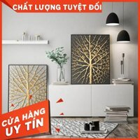 Bộ khung tranh treo tường, Bộ 2 tranh trừu tượng 3D nghệ thuật CV042