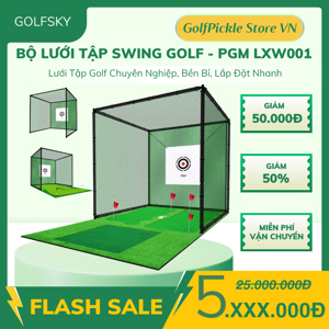 Bộ khung và lưới tập Swing Golf PGM LXW001