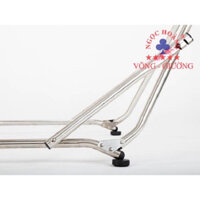 Bộ khung và võng inox  Ngọc Hoàng Thuyền Rồng , lưới võng chắc chắn thương hiệu võng giường Ngọc Hoàng - chỉ khung inox