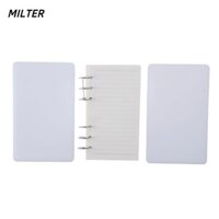 Bộ khuôn đúc nhựa máy tính xách tay MILTER, Bộ khuôn máy tính xách tay bằng nhựa silicon A6 có giấy, nạp lại sách giấy A6 Notebook Nhựa Epoxy DIY Bộ chất liệu cho bìa sách bằng nhựa