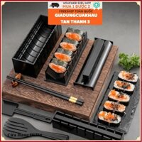 Bộ Khuôn Làm Cơm Cuộn Lá Rong Biển Kimbap [10 món] Dụng Cụ Làm Sushi Nhựa Cao Cấp 🔥𝐠𝐢𝐚𝐝𝐮𝐧𝐠𝐜𝐮𝐚𝐤𝐡𝐚𝐮𝐭𝐚𝐧𝐭𝐡𝐚𝐧𝐡𝟑🔥