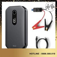 Bộ kích bình dùng cho xe hơi Baseus Super Energy Pro Car Jump Starter 5V3A, 3in1, 12000mAh Power Bank, 1000A - Đen