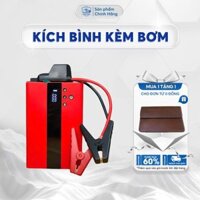Bộ kích bình kèm bơm lốp ô tô Meeoto 4 chức năng bảo hành 18 tháng