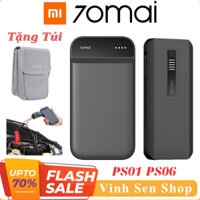 Bộ kích bình xe hơi 70mai Midrive PS01 - PS06, kích bình ắc quy ô tô, kiêm pin dự phòng điện thoại - bảo hành 1 năm