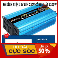 Bộ kích điện 12V lên 220V 1200W - 1200w Inverter 12V Sin Chuẩn Mẫu 2023