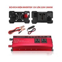 Bộ kích điện 12V sang 220V - 2000W chính hãng