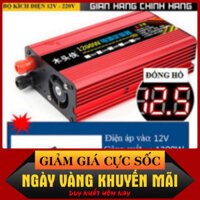 Bộ kích điện ắc quy 12V lên 220V 1200W Invertter Sin Chuẩn bh 2 Năm