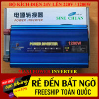Bộ Kích Điện Inverter 12v- 220V - 1000W, 1200W, 1500W, 2000W - Sin Chuẩn Bảo Hành 2 Năm