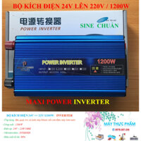 Bộ Kích Điện Inverter 12v- 220V - 1000W, 1200W, 1500W, 2000W - Sin Chuẩn Bảo Hành 2 Năm