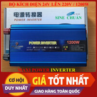 Bộ Kích Điện Inverter 12v- 220V - 1000W - Sin Chuẩn BH 2 Năm