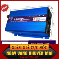 Bộ kich điện inverter 1500W - 12V lên 220V sóng sin chuẩn BH 2 Năm