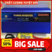 Bộ Kích Điện Inverter 1500W Nguồn 12V hàng hiệu Sin Chuẩn Bảo Hành 2 Năm