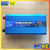 Bộ kích điện inverter 2000W đổi nguồn từ 12 lên 220v