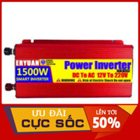 Bộ kích điện inverter ERYUAN ắc quy 12V Lên 220V1200W, 1500W, 2000W sóng Sin Chuẩn