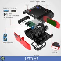 Bộ kích điện ô tô - bơm lốp UTRAI 5,tích hợp pin dự phòng 24.000mAh, đèn led - BH 12 tháng