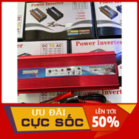 Bộ kích điện sin chuẩn 2000 - 1500W 12V sang 220V - POWER INVERTER