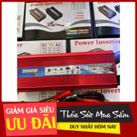 Bộ kích điện sin chuẩn 2000 - 1500W 12V sang 220V - POWER INVERTER