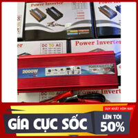 Bộ kích điện sin chuẩn 2000 - 1500W 12V sang 220V - POWER INVERTER