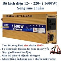 Bộ kích điện sine chuẩn 1600w từ 12v lên 220v