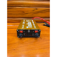 Bộ kích điện tử băm xung v5 nâng cấp tặng kèm 1 mặt vợt inox đan lưới