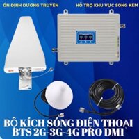 BỘ KÍCH SÓNG ĐIỆN THOẠI BTS 2G-3G-4G PRO DM11, HỖ TRỢ CHO NHỮNG NƠI SÓNG KÉM, CHẬP CHỜN BẢO HÀNH 3 THÁNG