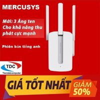 Bộ Kích Sóng Wifi 3 râu cực mạnh Mercusys MW300RE Tốc Độ 300Mbps - Mới 100% Bảo Hành 2 Năm 1 Đổi 1