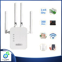 Bộ kích sóng wifi 4 râu tốc độ 300Mbps thế hệ mới 2025, Kích sóng wifi phát xuyên tường cực mạnh cực bền tốc độ ổn định