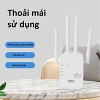 Bộ kích sóng WIFI 4 râu Repeater 300M - tăng khả năng phủ sóng, phát sóng wifi chuẩn N.
