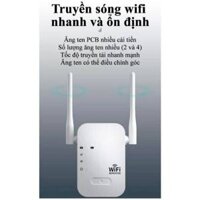 Bộ Kích Sóng Wifi Cao Cấp wifi 4 Râu Cực Mạnh, Cục Kích Wifi Siêu Khỏe Tăng Sóng Wifi Lên Tốc Độ Cao