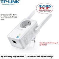 Bộ kích sóng wifi cao cấp TP-Link TL- WA 860RE Tốc độ N300Mbps- Hàng chính hãng bảo hành 24 tháng