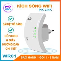 Bộ kích sóng wifi, cục máy kích sóng wifi pix - link repeater wifi bộ mở rộng hút sóng wifi WR01, WR22, WR03