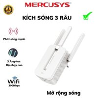 Bộ Kích Sóng wifi Mercusys 3 râu MW300RE, Mở rộng sóng Wifi Totolink EX200 2 râu Chuẩn N300Mbps Có Cổng Lan - Chính Hãng