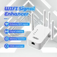 Bộ kích sóng wifi phiên bản 2 cổng tốc độ 300mbps, phát xuyên tường kết nối xa sóng mạnh,  có cả phát Wifi từ dây Lan