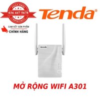 Bộ kích sóng WiFi Tenda A301 2 angten tốc độ N 300Mbps - Microsun phân phối