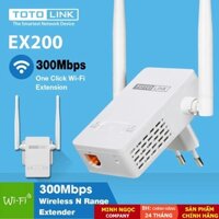 Bộ Kích Sóng Wifi Totolink Ex200 Repeater chuẩn N 300Mbps - Sản Phẩm Chính Hãng Bảo Hành 24 Tháng...