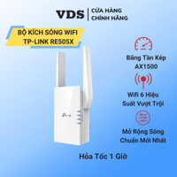 Bộ kích sóng wifi TP-Link RE505X wifi 6, repeater wifi Chuẩn AX1500- VDS SHOP