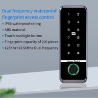 Bộ Kiểm Soát Truy Cập Vân Tay Thẻ Từ RFID 125Khz + 13.56Mhz  IP66 Chống Nước Wiegand 26/34