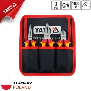 Bộ kìm cách điện 3 chi tiết YT-39602