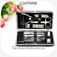 Bộ Kìm Cắt Móng Tay 12 Món Chất Liệu Thép Không Gỉ Cao Cấp Siêu Tiện Dụng - Louttaine