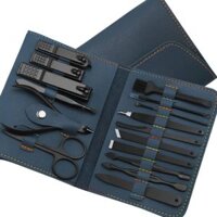 Bộ Kìm Cắt Móng Tay Tiện Dụng,Bộ Kềm Bấm Móng Tay 16 Món - Mầu Xanh Navy