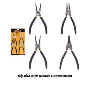 Bộ kìm mở phe 4 cái Ingco HCCPS01180