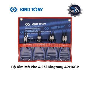 Bộ kìm mở phe 4 cái Kingtony 42114GP