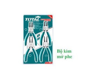 Bộ kìm mở phe 4 chi tiết Total THT114041